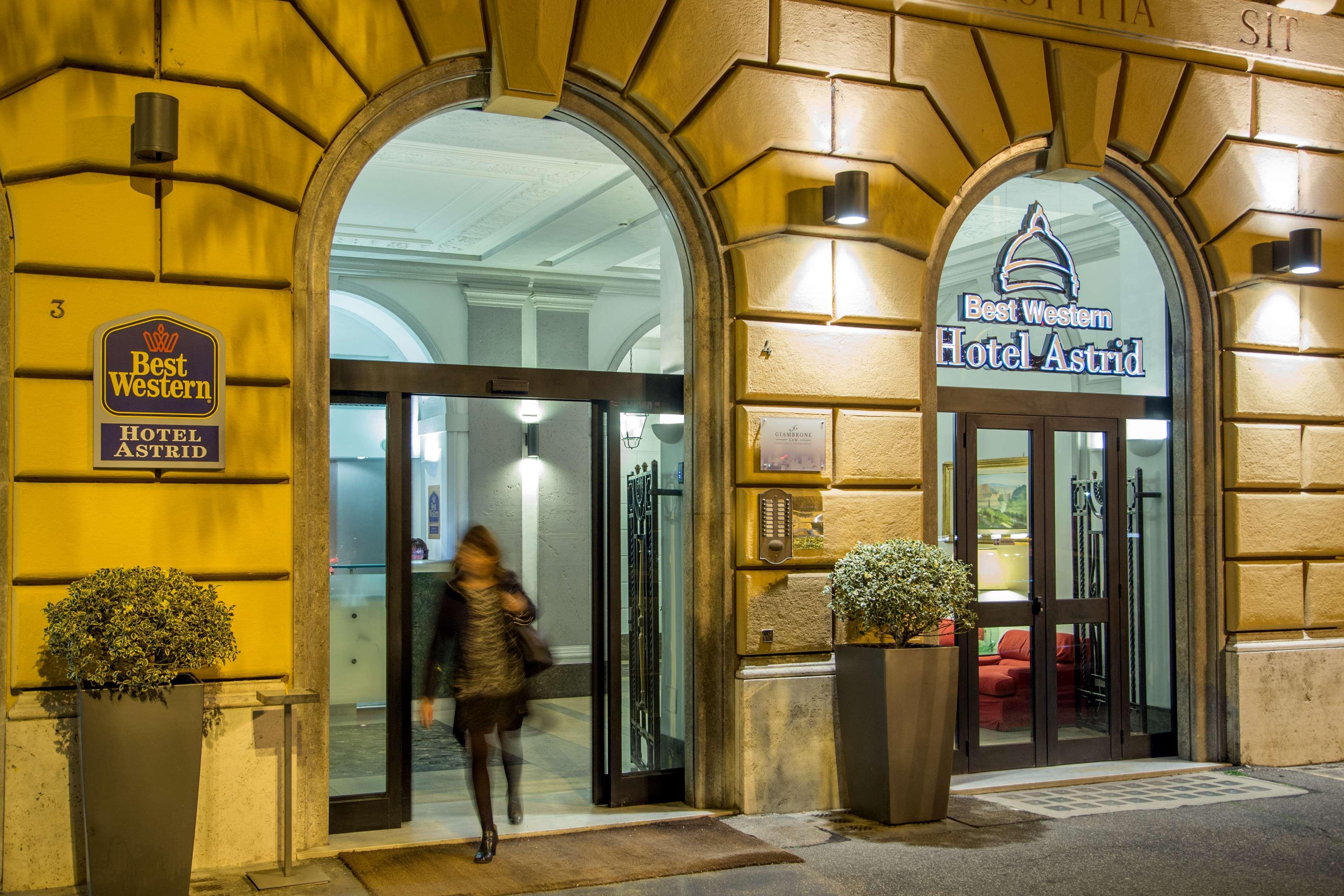 Best Western Hotel Astrid Roma Exterior foto