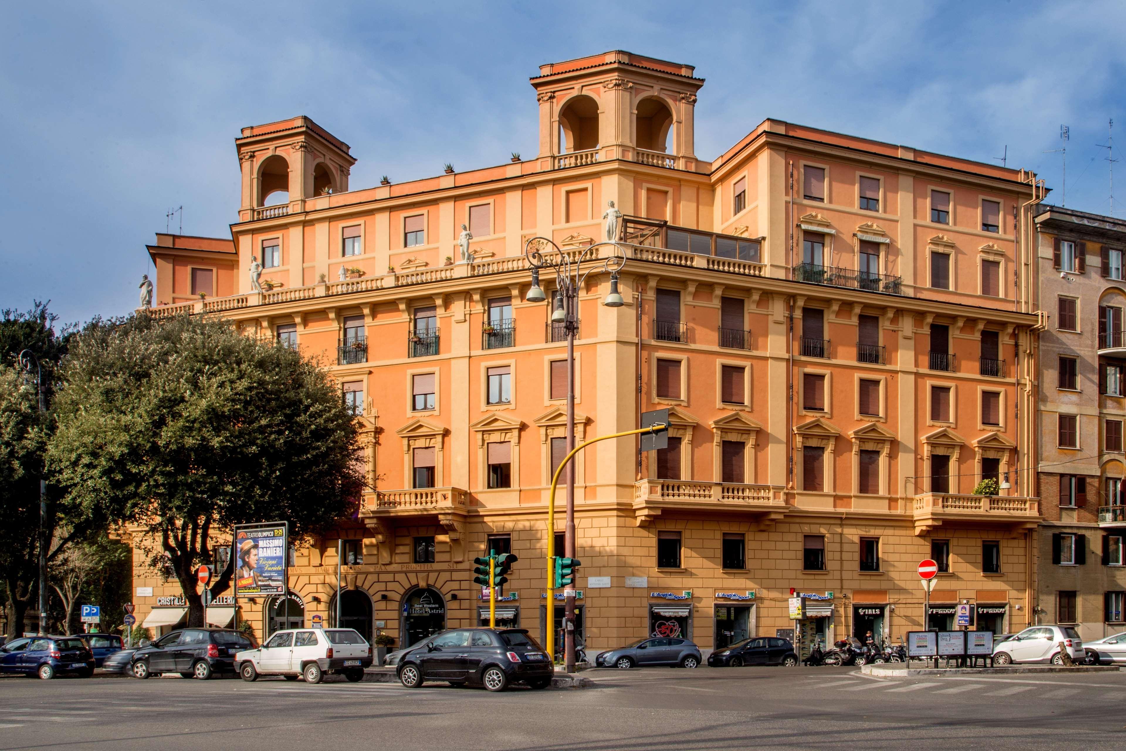 Best Western Hotel Astrid Roma Exterior foto