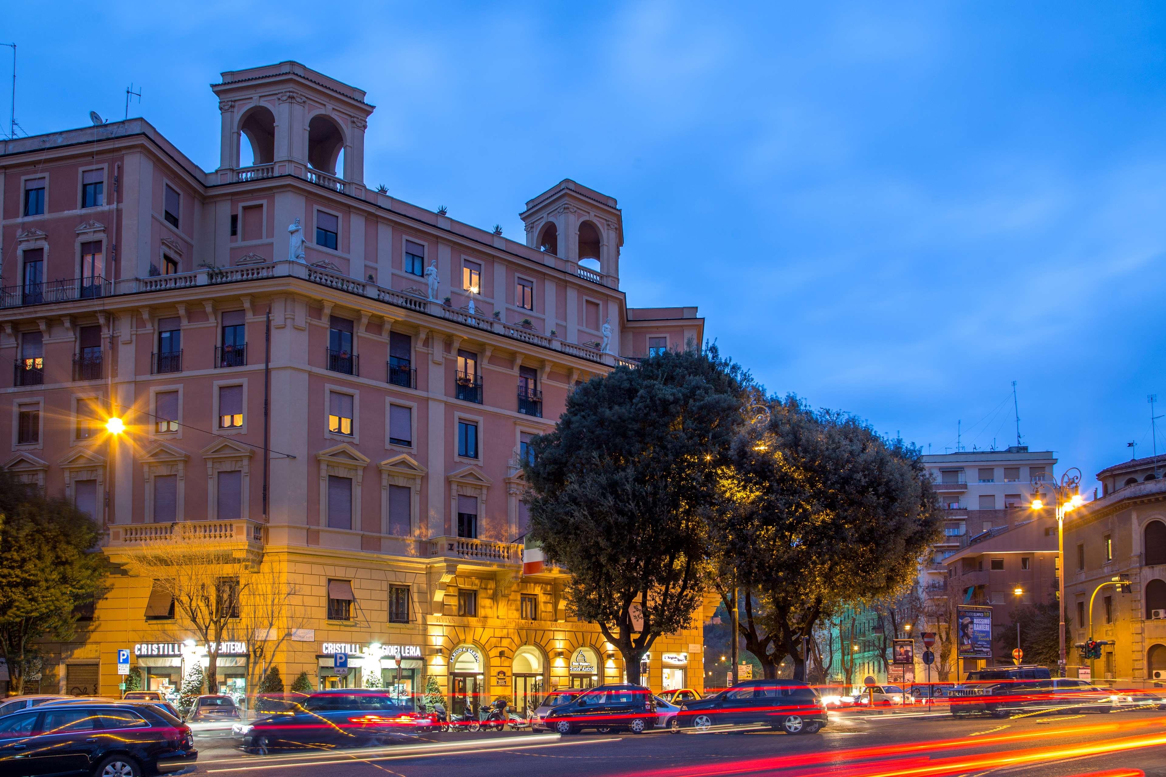 Best Western Hotel Astrid Roma Exterior foto