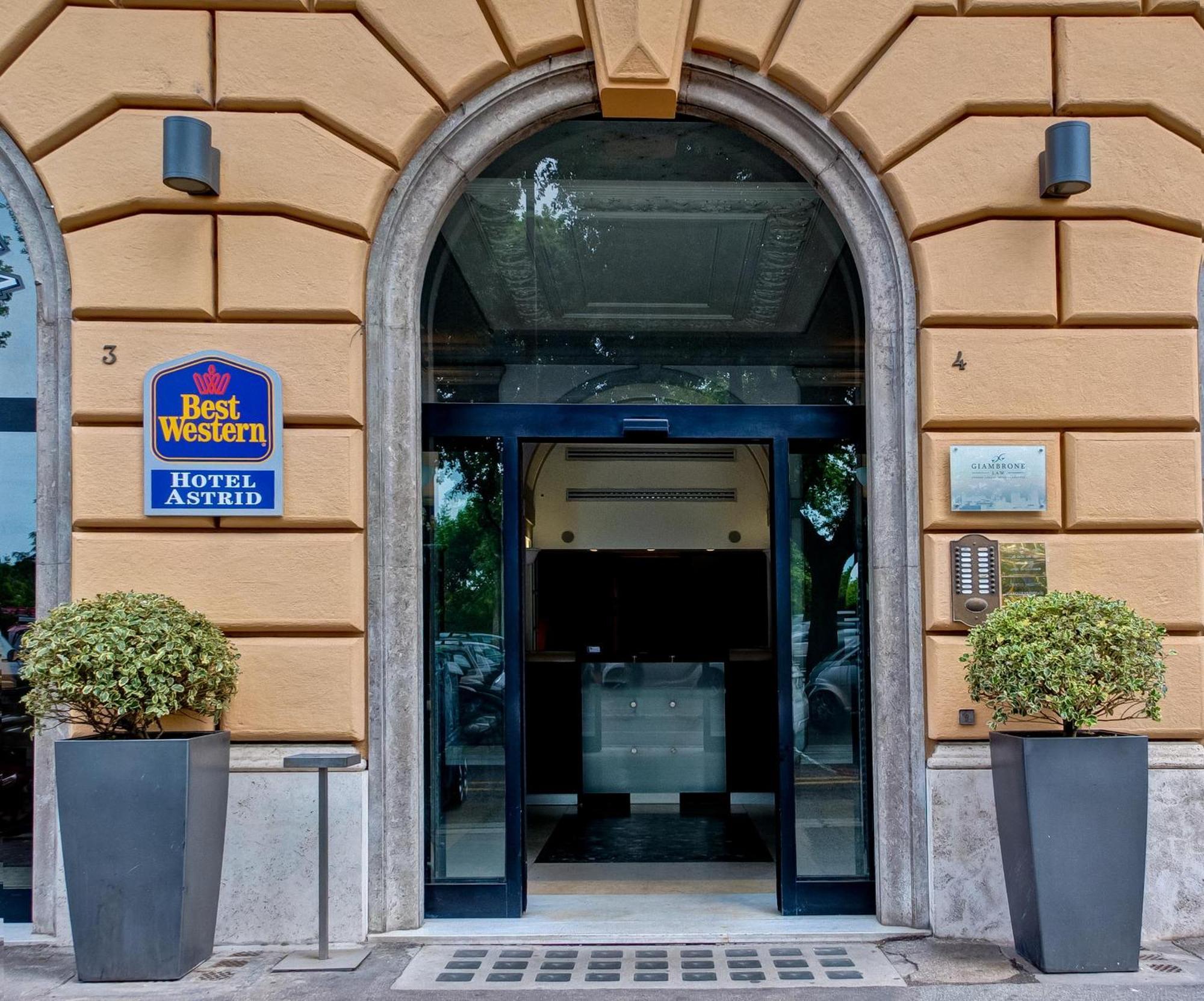 Best Western Hotel Astrid Roma Exterior foto