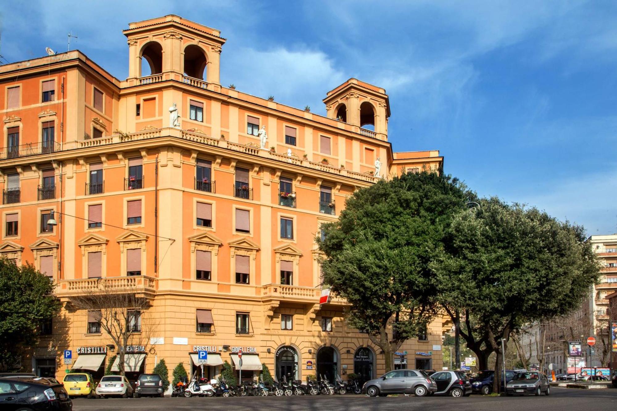 Best Western Hotel Astrid Roma Exterior foto